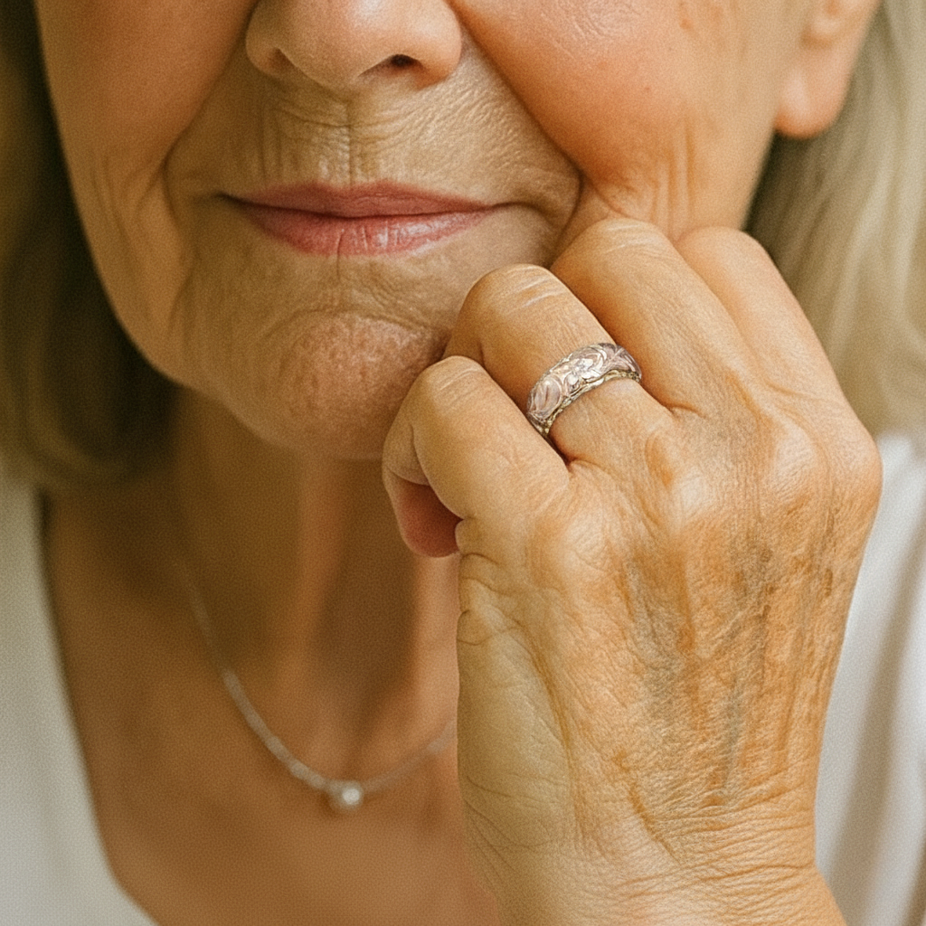 Eleganter Goldring für alle Anlässe