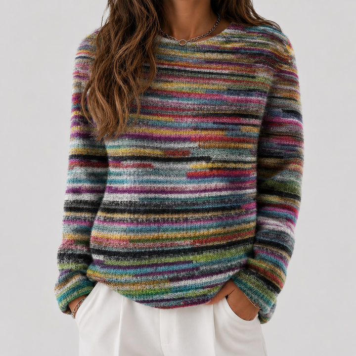 Carola | Lässiger Pullover mit Muster