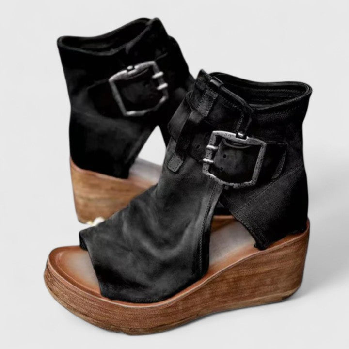 Karline - Klassische Wedge-Sandalen