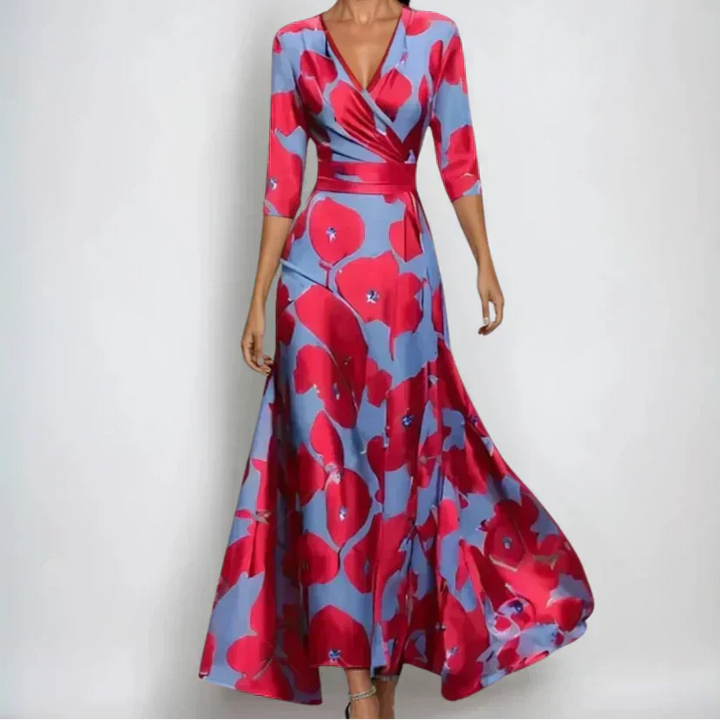 Emily | Elegantes Blumenkleid