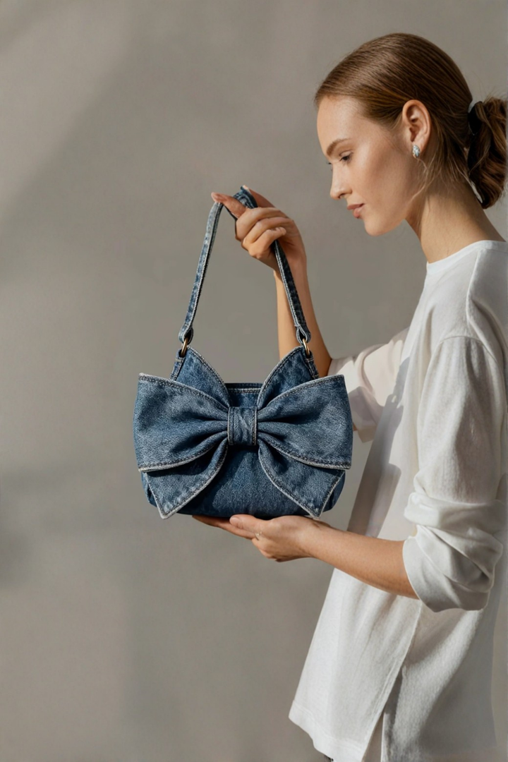 Anika | Retro Tas met Strik