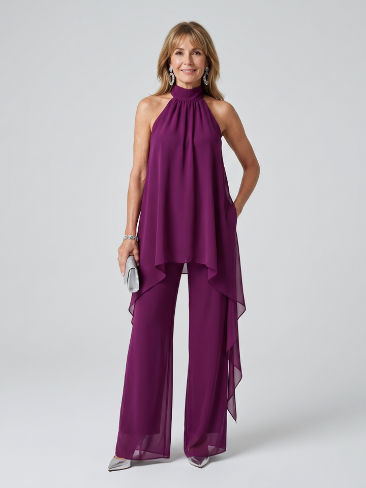 Bearim | Halter Neck Asymmetrische Tuniekset