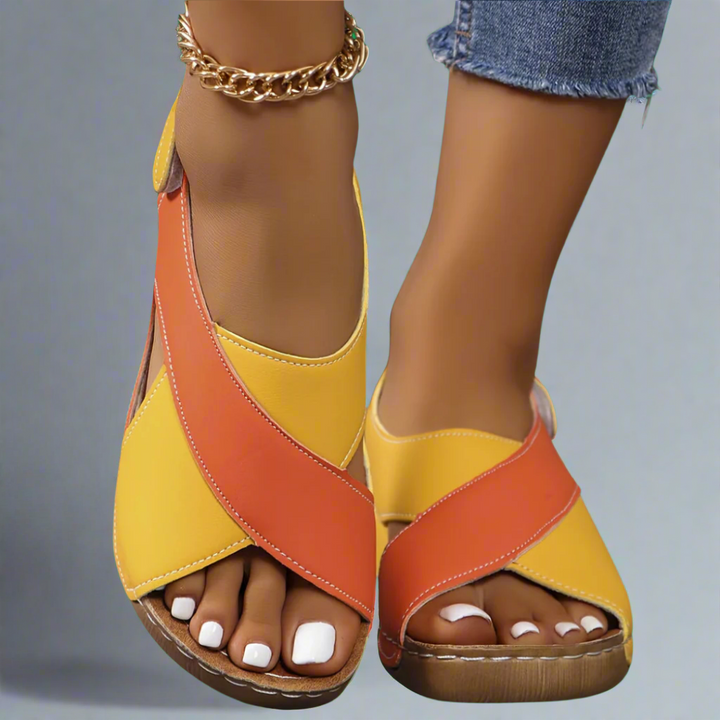 Kendra - Orthopädische Sandalen Colorblock