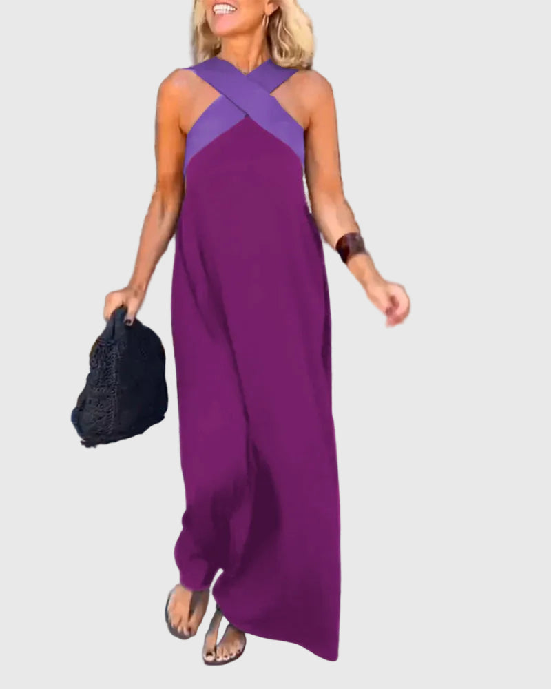 Elena | Elegantes und fließendes Maxikleid