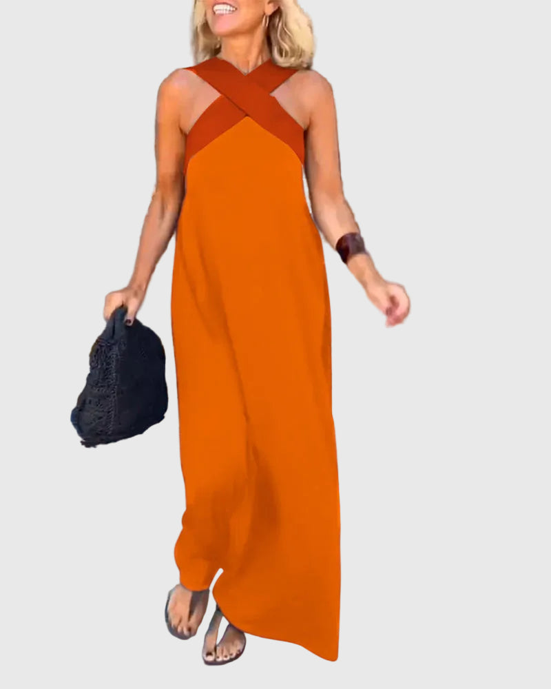 Elena | Elegantes und fließendes Maxikleid
