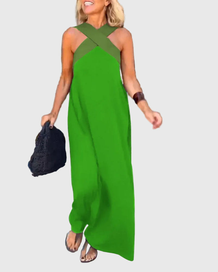 Elena | Elegantes und fließendes Maxikleid