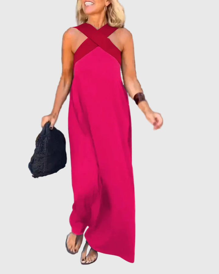 Elena | Elegantes und fließendes Maxikleid
