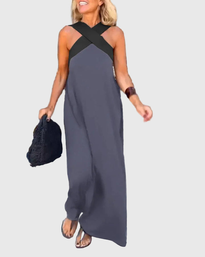 Elena | Elegantes und fließendes Maxikleid