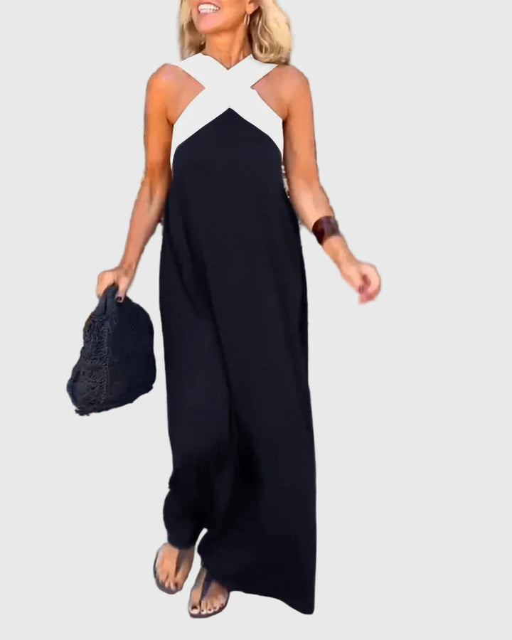Elena | Elegantes und fließendes Maxikleid