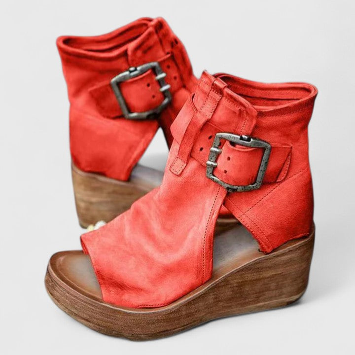 Karline - Klassische Wedge-Sandalen