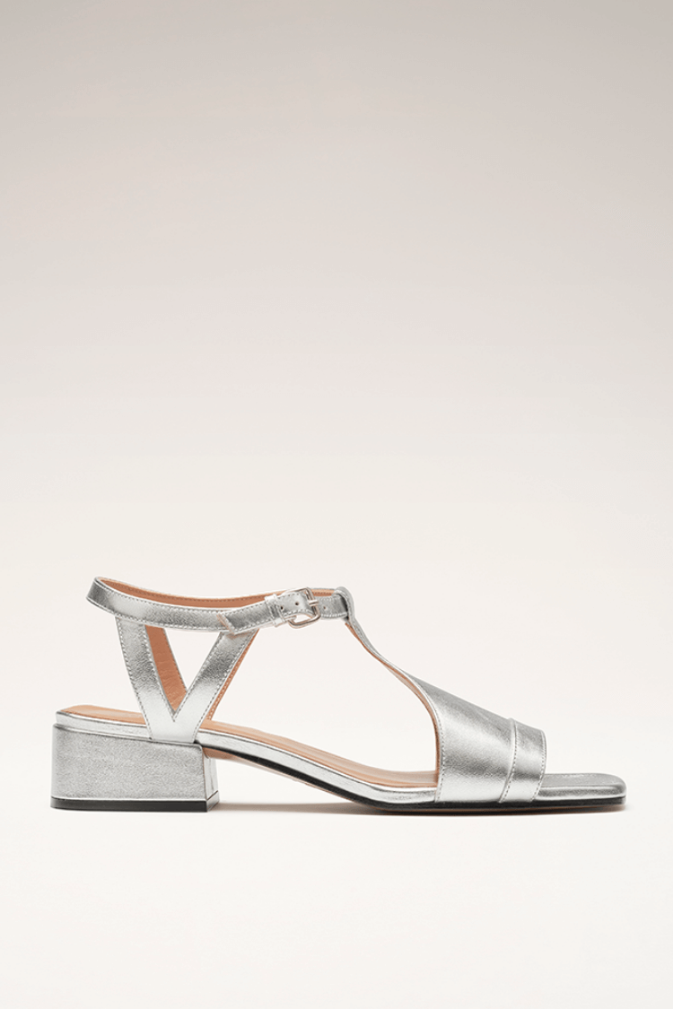 Serena | Silberne Sandalen Sommer