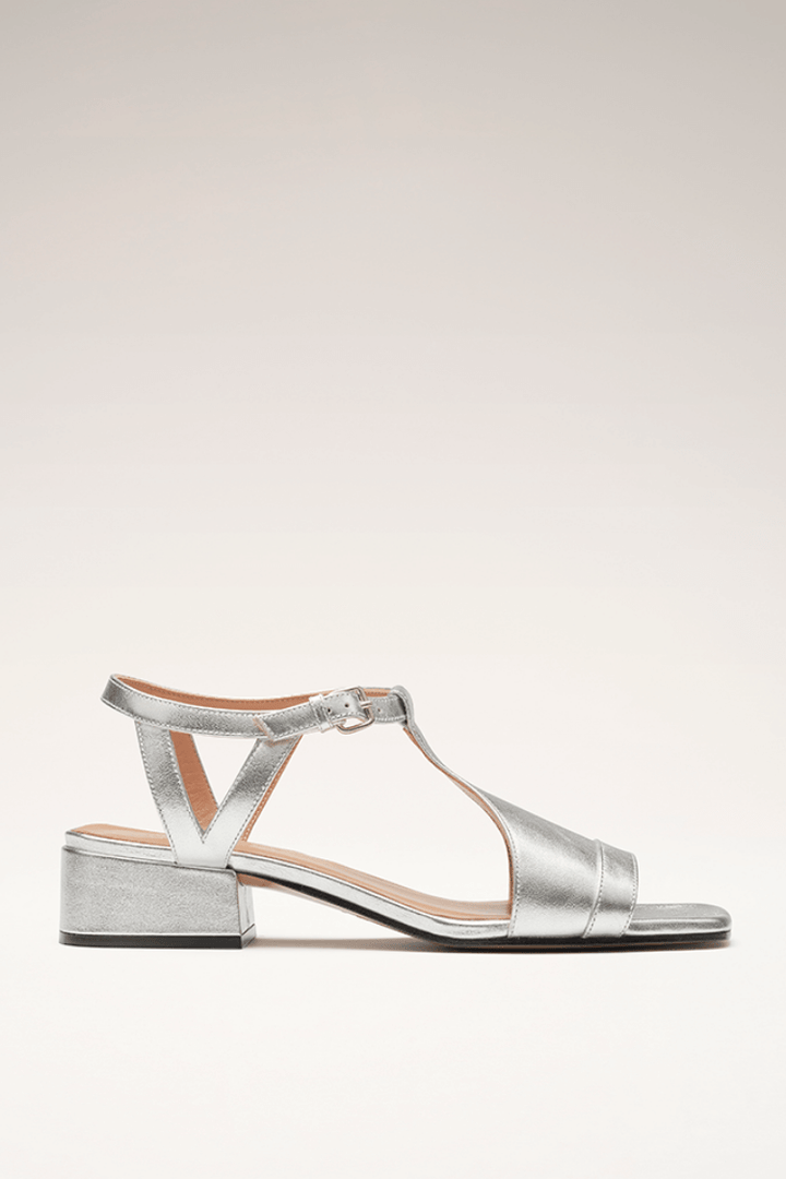 Serena | Silberne Sandalen Sommer