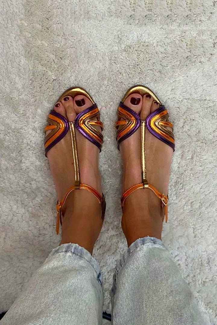 Viviana | Sandalen Mediterrane Farben