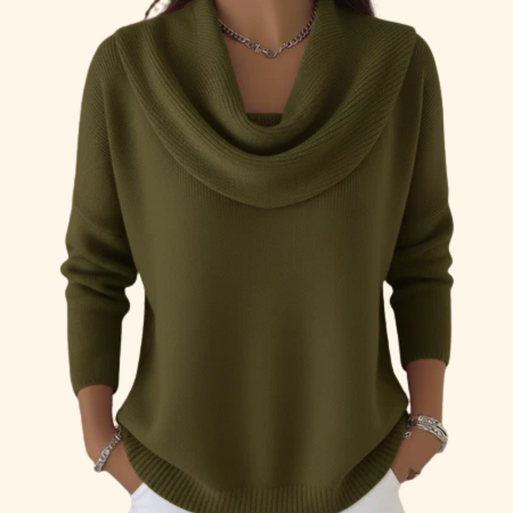 Vionne | Pullover mit Kragen