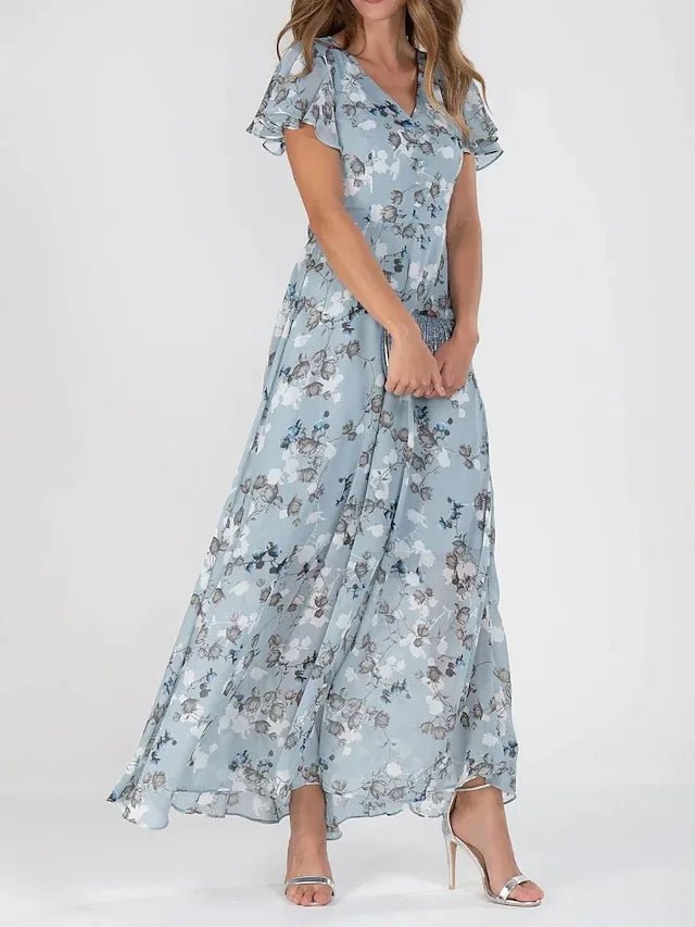 ZURI | ELEGANTES UND FLIEßENDES KLEID MIT FIGURBETONENDEM EFFEKT