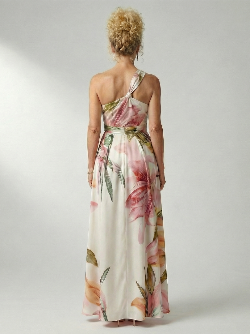 Amiel | Lichtgewicht Floral-Maxikleed