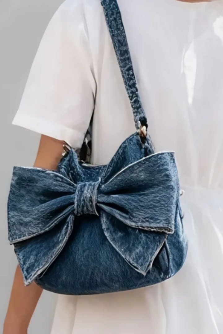 Anika | Retro Tas met Strik
