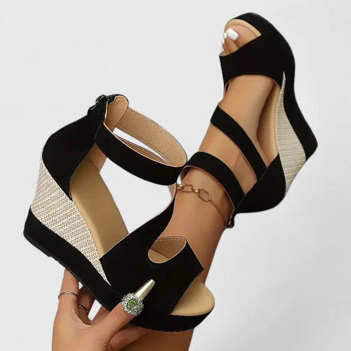 Aviana - Orthopädische Wedge-Sandalen