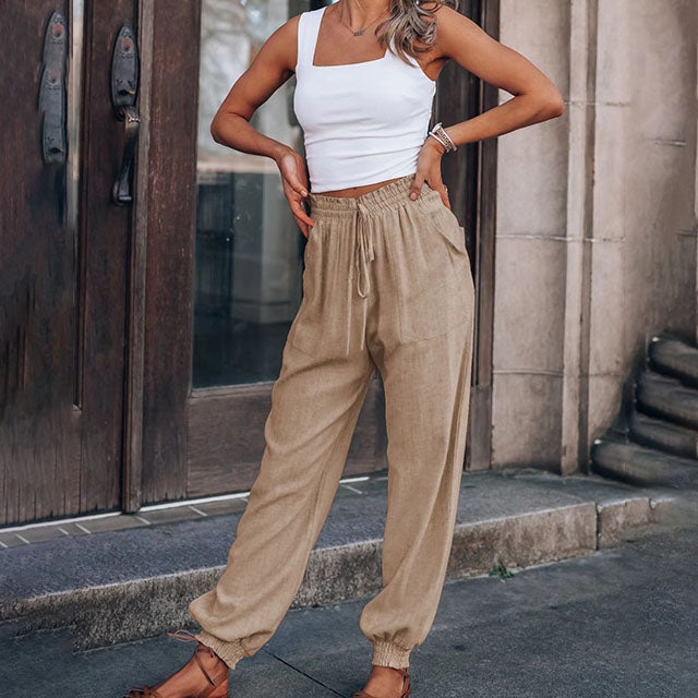 Kaeli – Elegante Jogginghosen mit Kordel