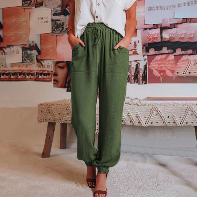 Kaeli – Elegante Jogginghosen mit Kordel