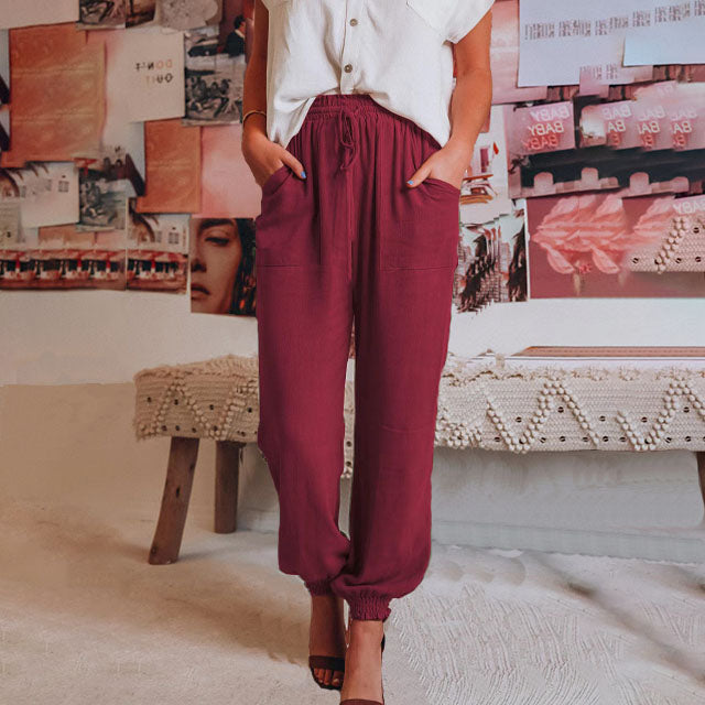 Kaeli – Elegante Jogginghosen mit Kordel
