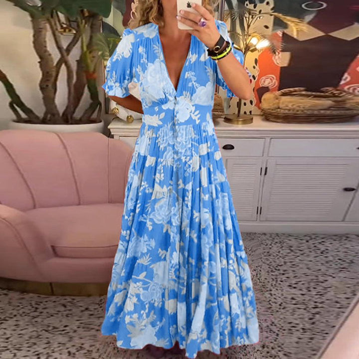 Floriana - Vibrante Blumenkleid