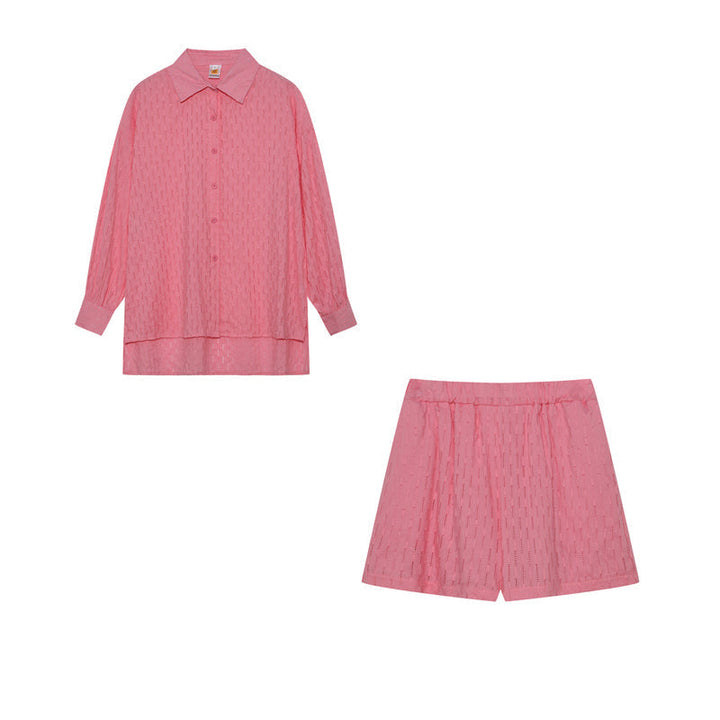 Elizabeth - Leichtes Hemd- und Shorts-Ensemble