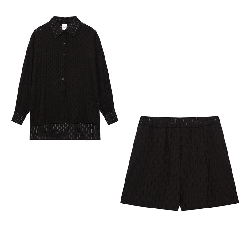 Elizabeth - Leichtes Hemd- und Shorts-Ensemble
