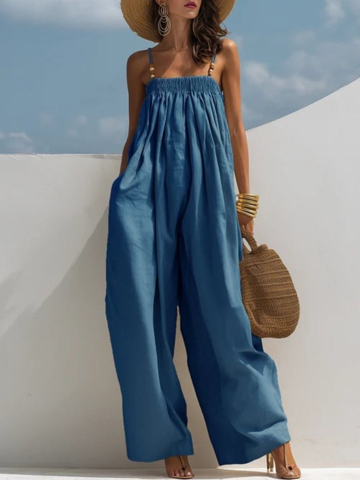 Madison | Jeans Overall met Wijde Benen