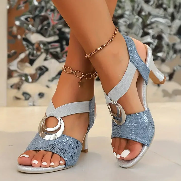 Celia | Orthopedische Sandalen met Hoge Hakken