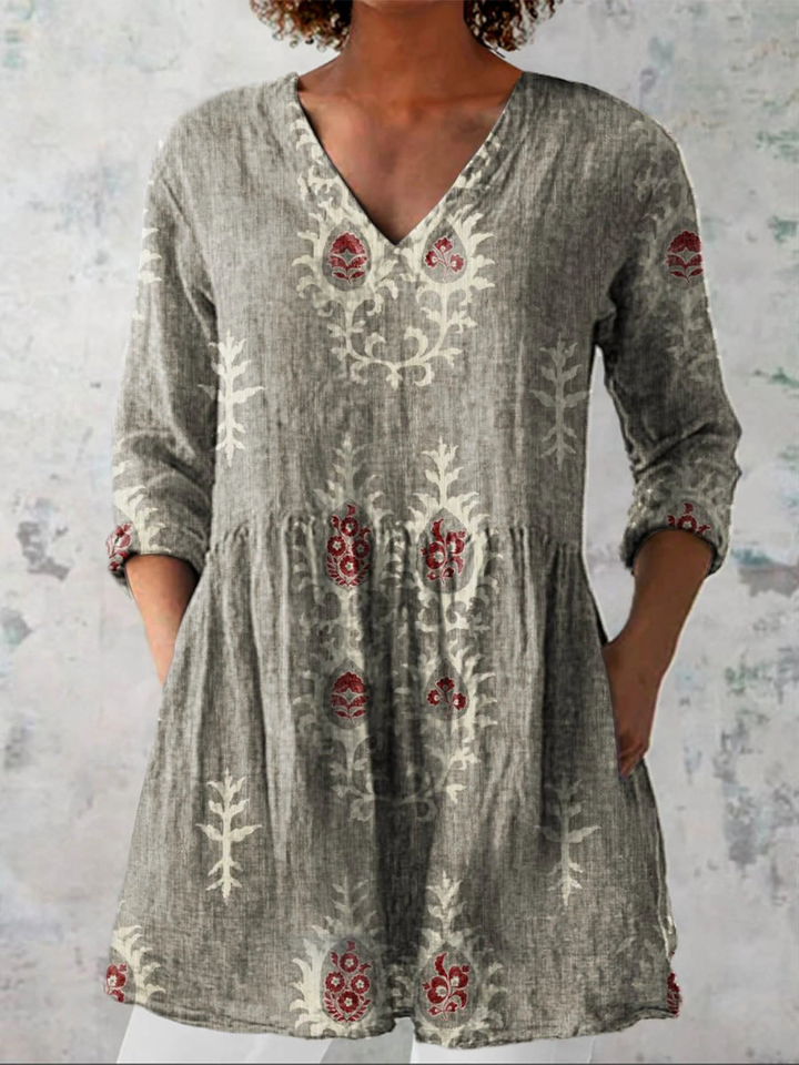 Maeve | Wijde Blouse met V-hals