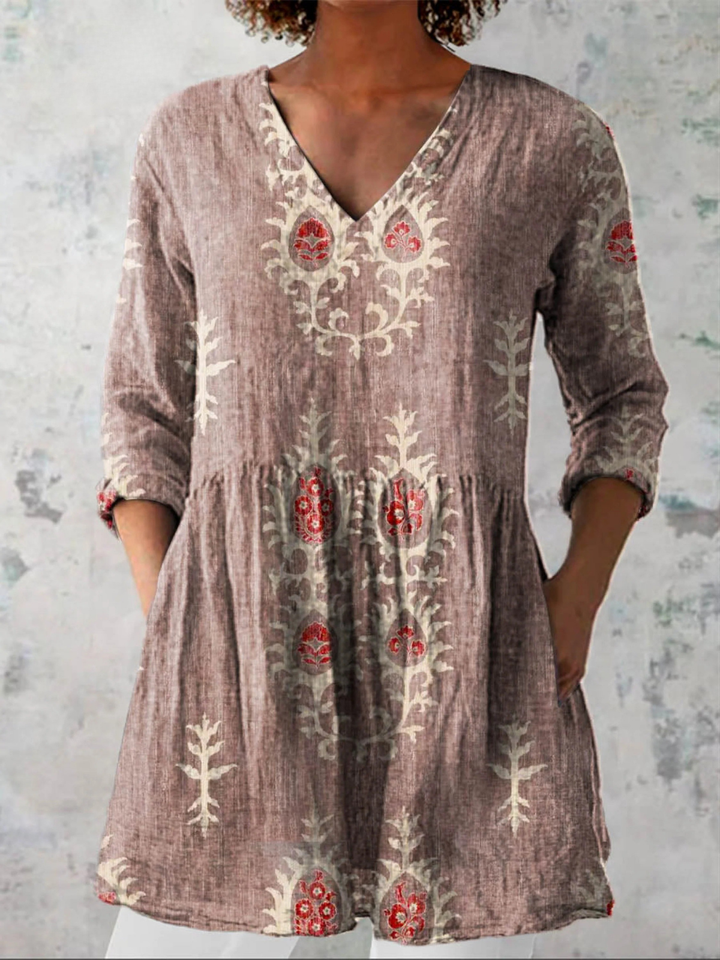 Maeve | Wijde Blouse met V-hals