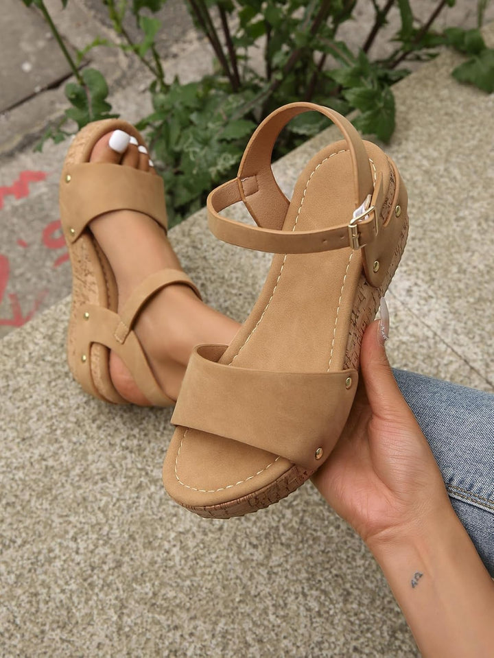 Eva-Rieke | Elegante Wedge Sandalen