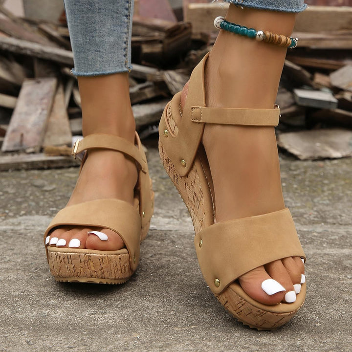 Eva-Rieke | Elegante Wedge Sandalen