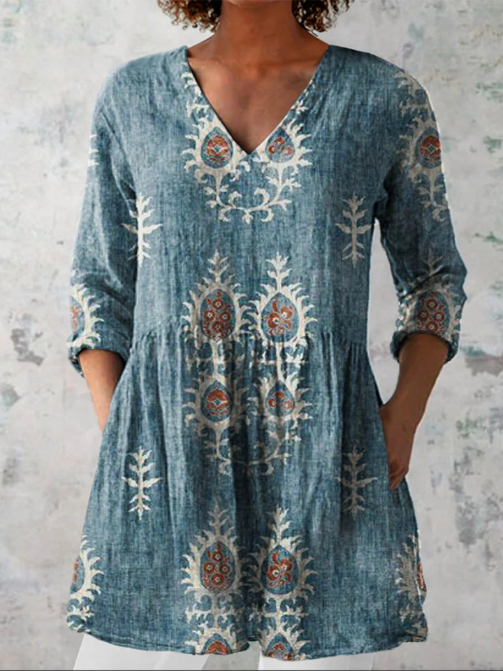 Maeve | Wijde Blouse met V-hals