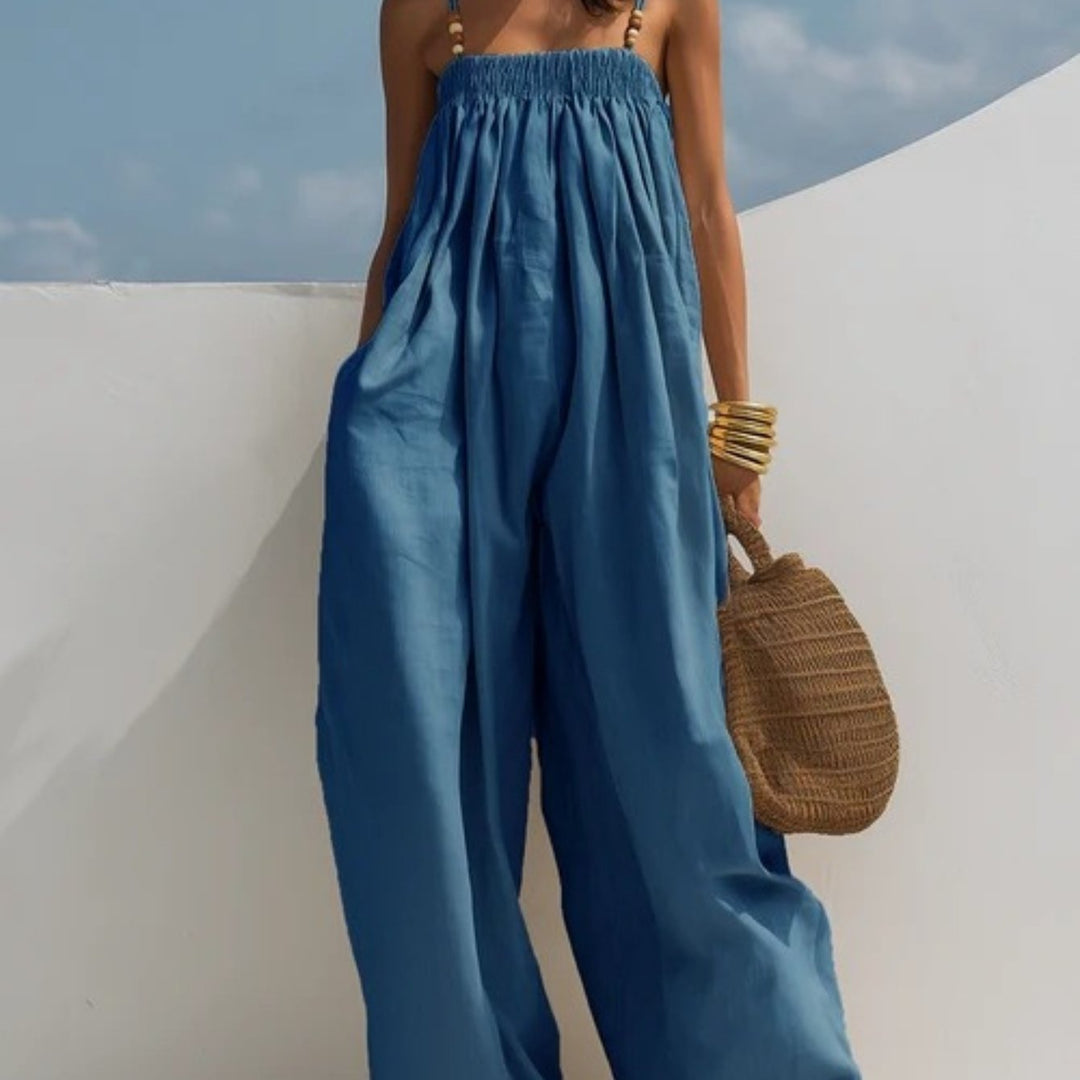 Madison | Jeans Overall met Wijde Benen