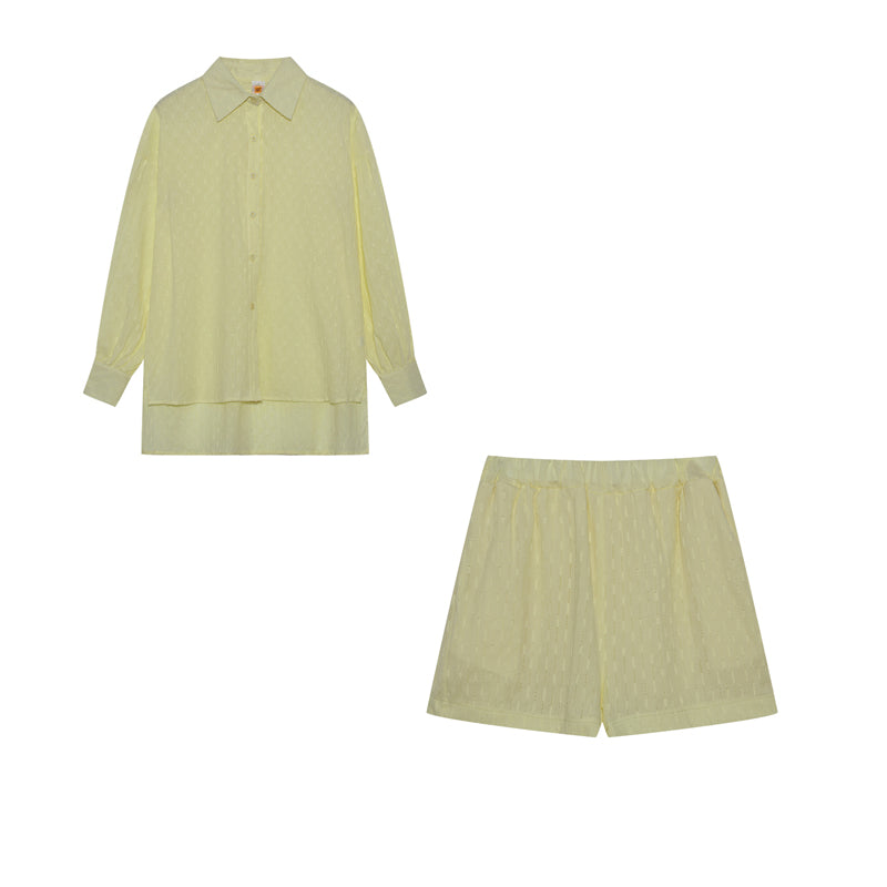 Elizabeth - Leichtes Hemd- und Shorts-Ensemble