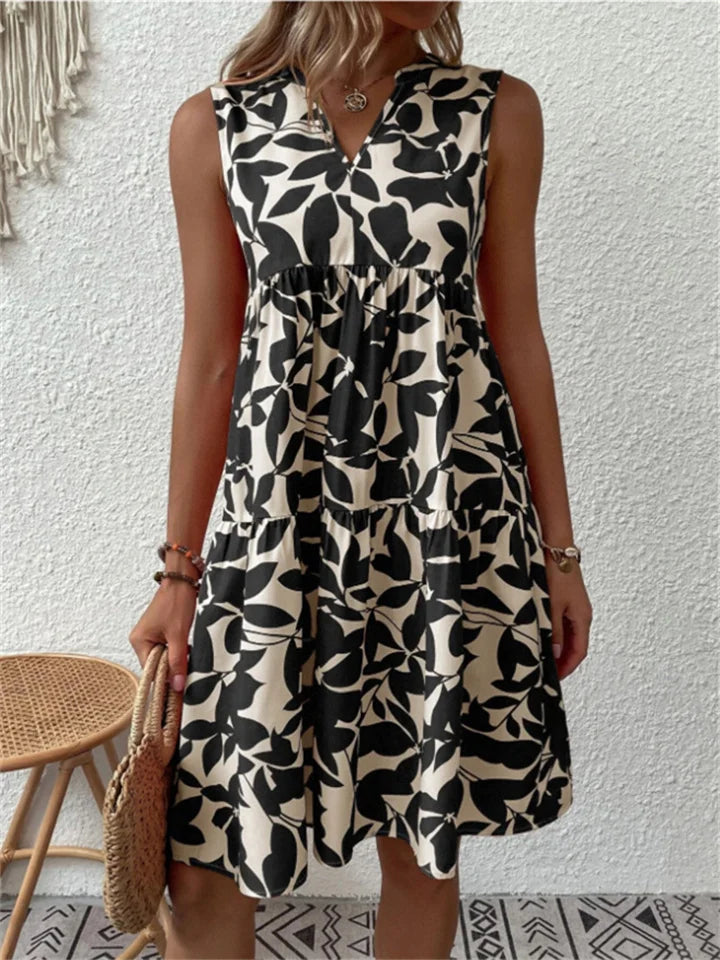 TASHA | MIDI-ROBE FLIEßEND UND AUSGEGLICHEN