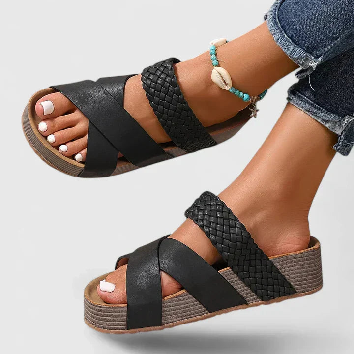 Lucia - Elegante Orthopädische Sandalen