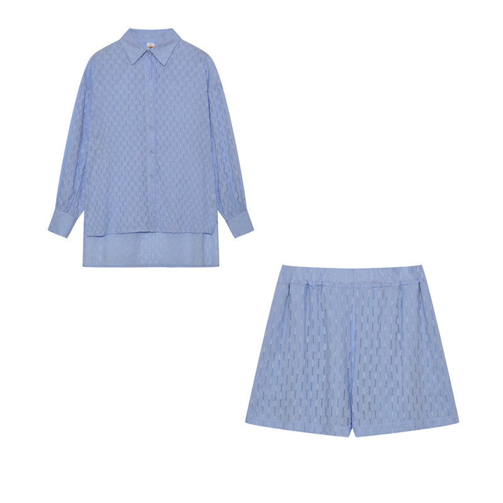 Elizabeth - Leichtes Hemd- und Shorts-Ensemble