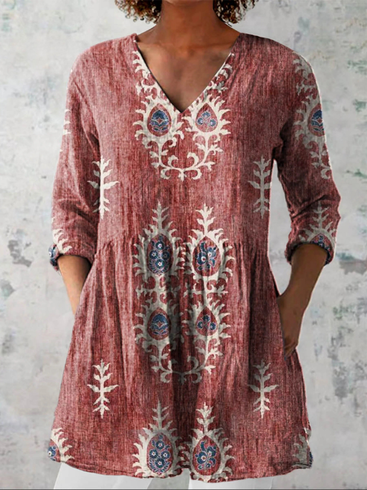Maeve | Wijde Blouse met V-hals