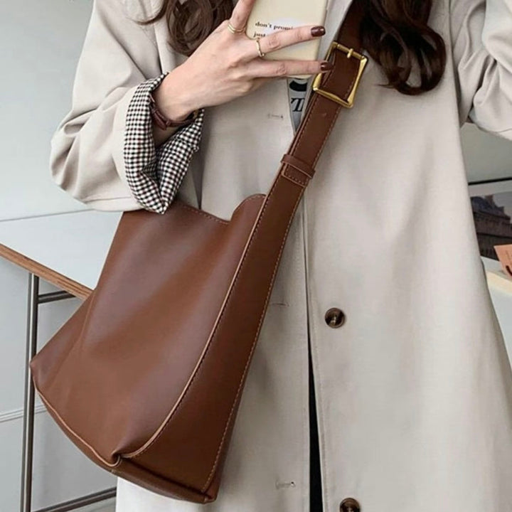 Stacy™ | Elegante Lederhandtasche