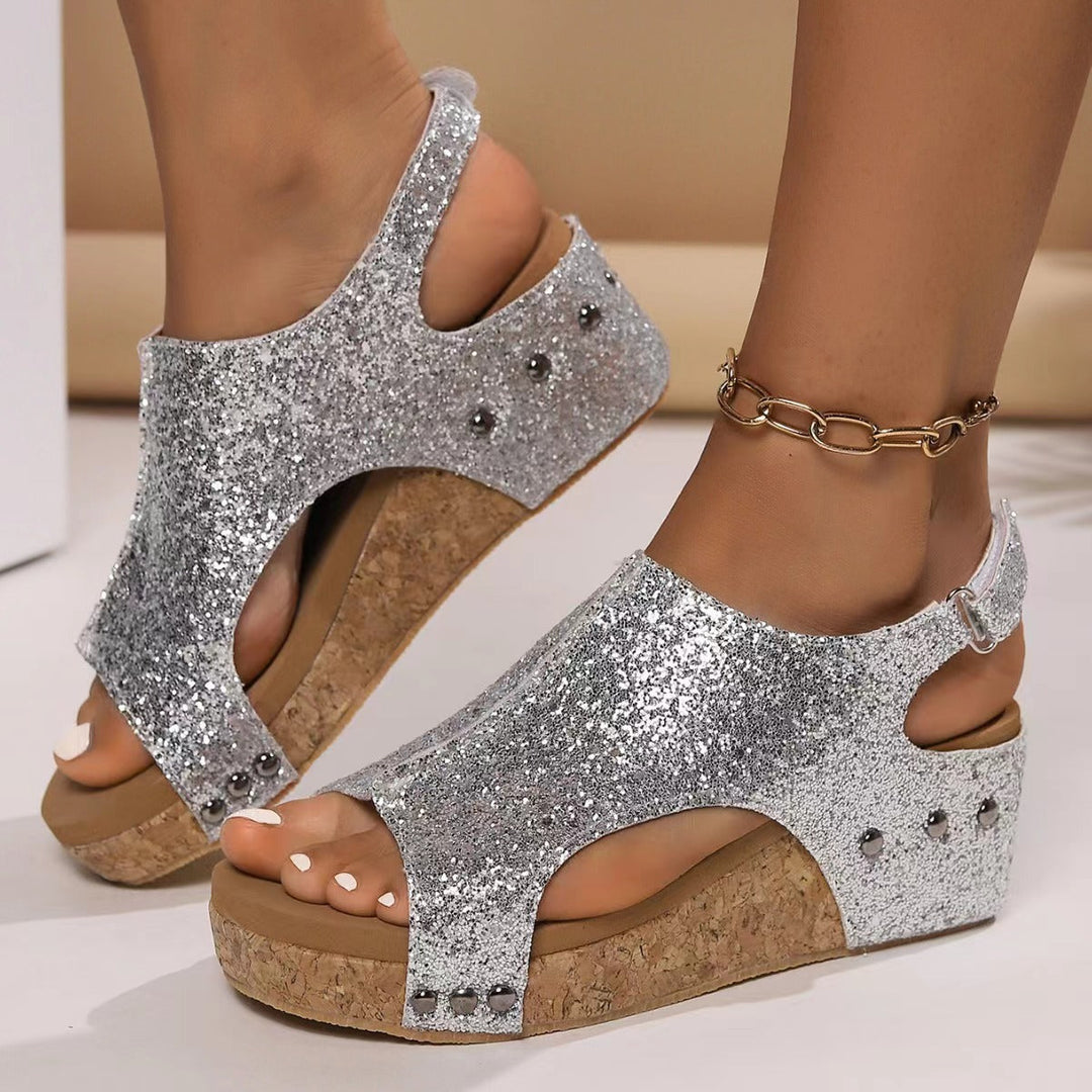 Eva-Margarete | Wedge Sandalen