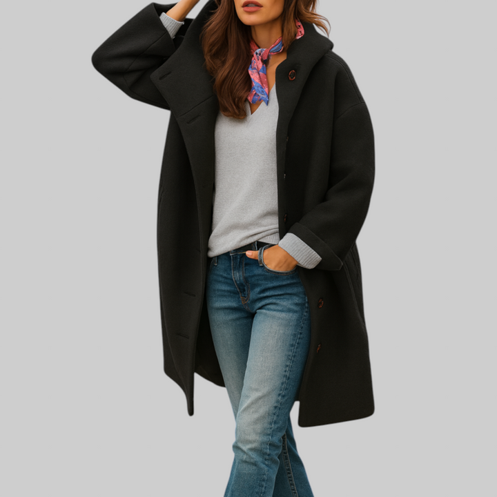 Freja | mittellanger, bequemer Alltagsmantel