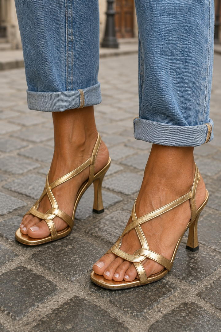 Elisabetta | Goldene Sandalen Sommerzauber