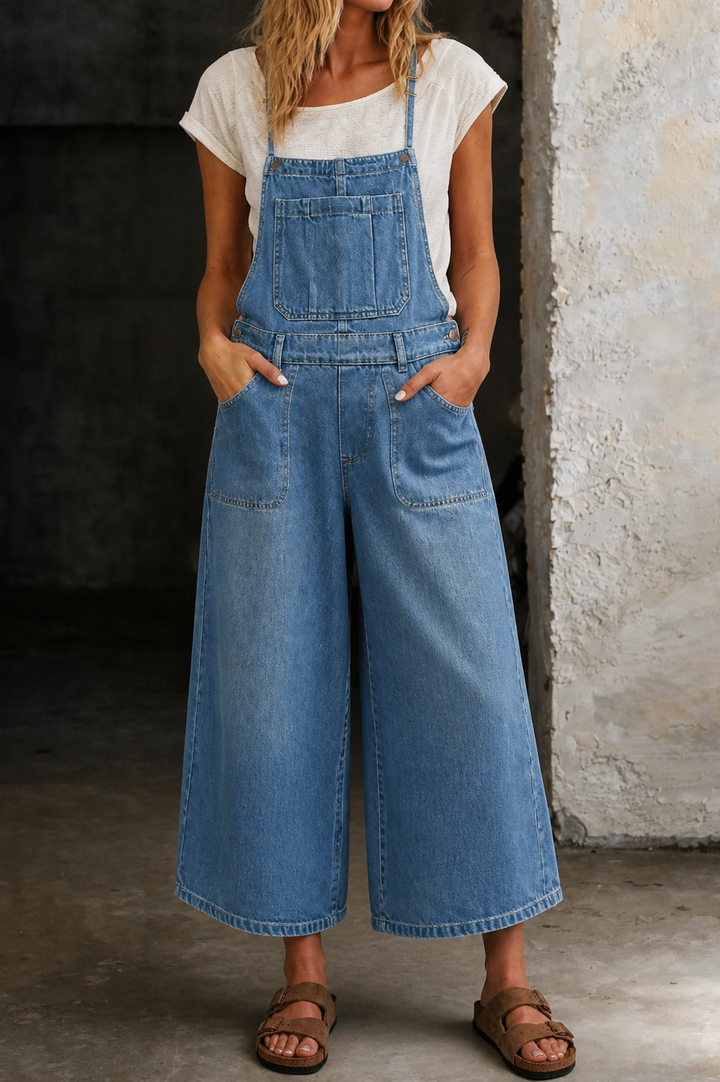 Elizabeth | Overalls met wijde pijpen