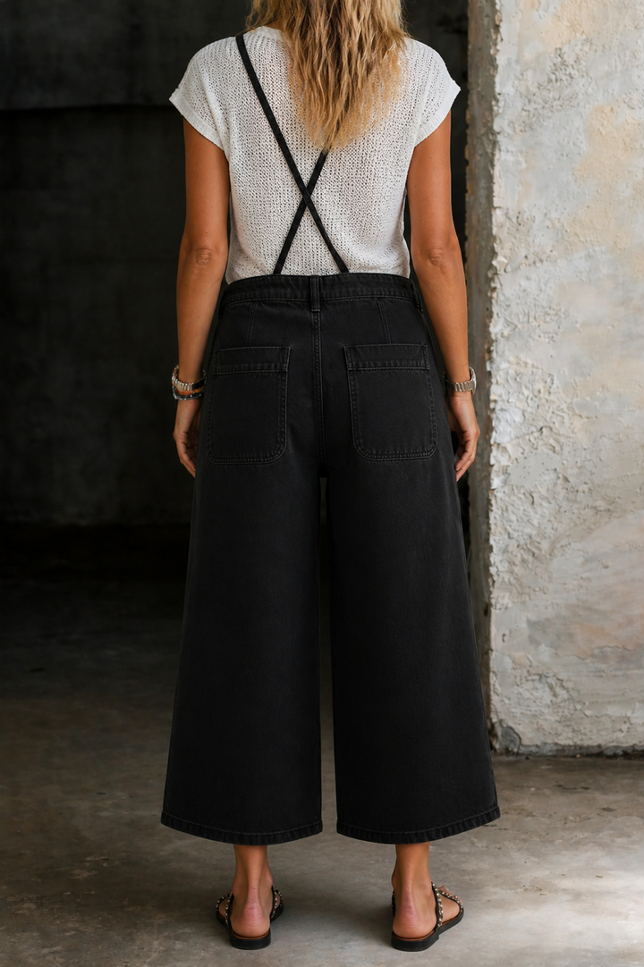 Elizabeth | Overalls met wijde pijpen