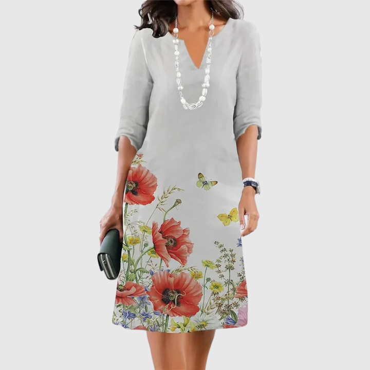 ELEANOR | FLORALER STUFENKLEID