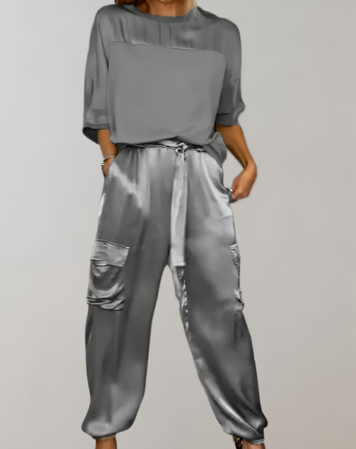 Finley - Lounge-Set Cargo Seide