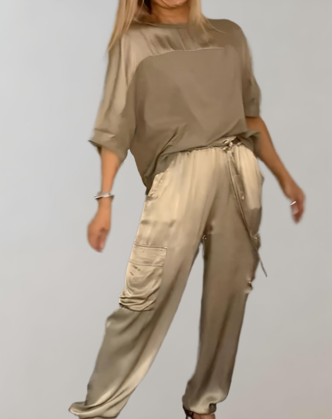 Finley - Lounge-Set Cargo Seide
